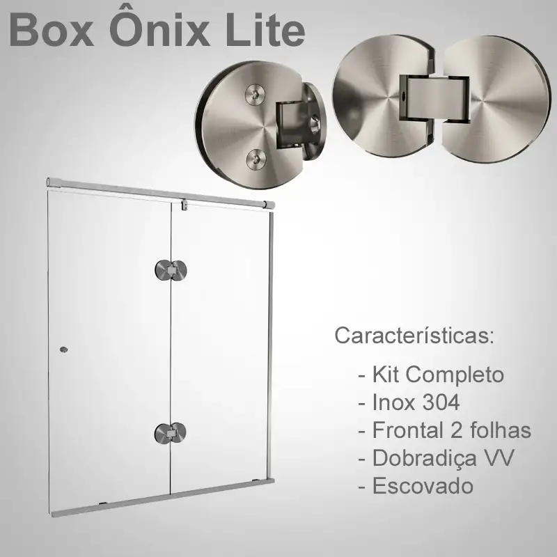 Frontal 2 Folhas Escovado